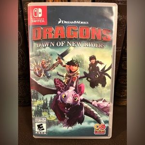 Nintendo Switch Dreamworks Dragons Dawn of the new riders